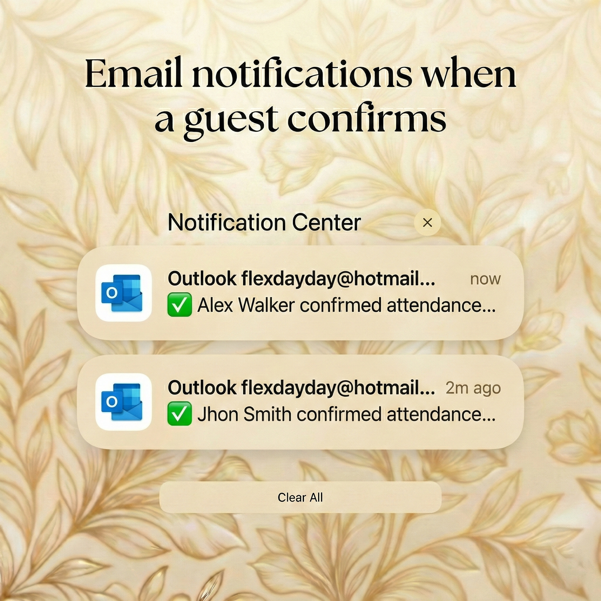 Automatic Notifications